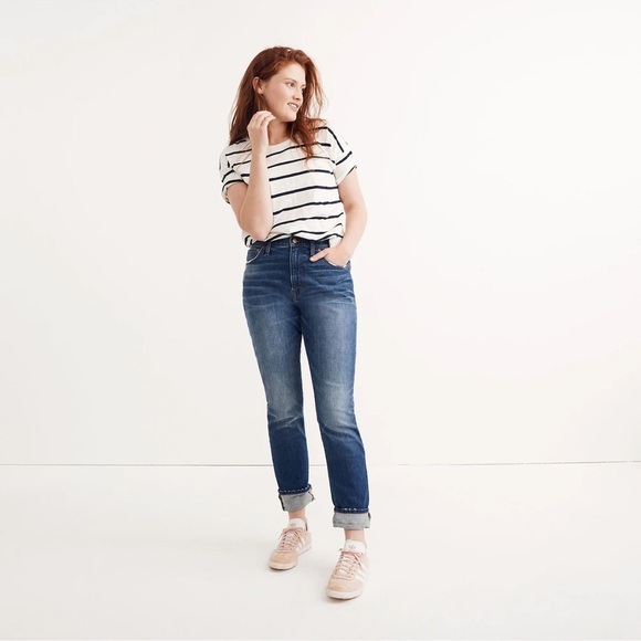 Madewell The High-Rise Slim Boyjean Sz. 25 G7199 - Picture 2 of 10